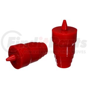 29105R by ENERGY SUSPENSION - Tailgate Spare Tire Bumper Set; Red;