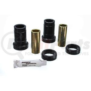 33123G by ENERGY SUSPENSION - Control Arm Bushing Set; Black; Rear; Must Use All Metal Parts; Performance Polyurethane;