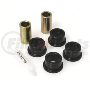 37104G by ENERGY SUSPENSION - Track Arm Bushing Set; Black; Rear; Must Reuse Existing Outer Metal Shells; Performance Polyurethane;