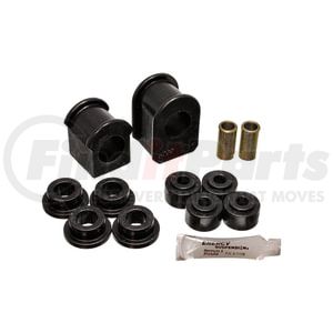 45126G by ENERGY SUSPENSION - Sway Bar Bushing Set; Black; Bar Dia. 1 1/8 in.; Performance Polyurethane;