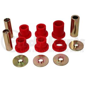 8.10106R by ENERGY SUSPENSION - Rack And Pinion Bushing Set; Red; Performance Polyurethane;