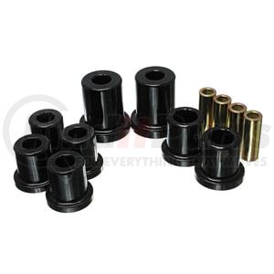 8.3128G by ENERGY SUSPENSION - Control Arm Bushing Set; Black; Front; Must Reuse All Metal Hardware; Performance Polyurethane;
