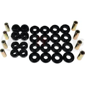 83133G by ENERGY SUSPENSION - Control Arm Bushing Set; Black; Rear; Performance Polyurethane;