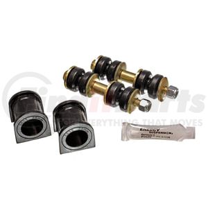8.5130G by ENERGY SUSPENSION - Sway Bar Bushing Set; Black; Front; Bar Dia. 25mm; Performance Polyurethane;