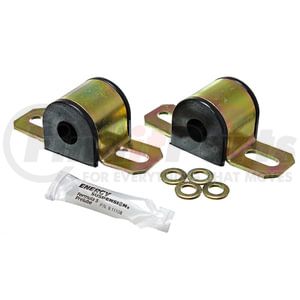 95105G by ENERGY SUSPENSION - Sway Bar Bushing Set; Black; Front Or Rear; Non-Greasable Type; Bar Dia. 11/16 in./17.5mm; Performance Polyurethane;