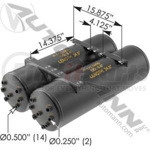 Automann 172.5955 Air Brake Air Tank Air Tank Assy