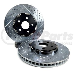 2301070 by BAER - Baer Brakes EradiSpeed+ Front 2-piece Performance Brake Rotors, SDZ