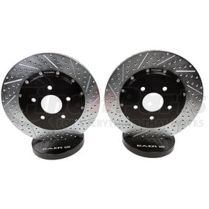 2302068 by BAER - Baer Brakes EradiSpeed+ Brake Rotors - Rear