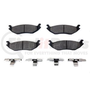D0967 by BAER - Baer Brakes Claw Brake Pads, Rear