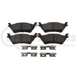 D1602 by BAER - Baer Brakes Claw Brake Pads, Rear