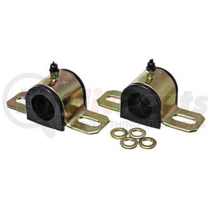 Energy Suspension 95164G Suspension Stabilizer Bar Bushing Kit Sway Bar Bushing Set; Black; Front Or Rear; Greasable Type;