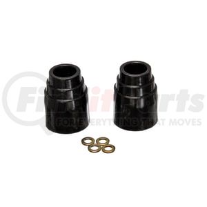 99143G by ENERGY SUSPENSION - Universal Bump Stop Set; Black; Stepped Style; H-3 1/8 in.; Dia. 2 7/16 in.; w/o Hardware; Incl. 2 Per Set; Performance Polyurethane;