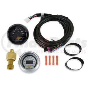 30-4407 by AEM ELECTRONICS - AEM Classic Digital 150 PSI OIL Pressure Gauge Kit