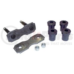 5357620K by CROWN - Leaf Spring Shackle Kit; Front; 2 Required; Incl. 2 Shackle Plates/4 Bushings/2 Lock Nuts;