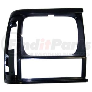 55054930 by CROWN - Headlamp Bezel; Right; Flat Black/Black;