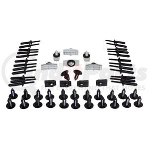 Crown 5KHK Fender Flare Hardware Kit Fender Flare Hardware Kit; Includes Clips; Rivets; Retainers; U-Nuts;
