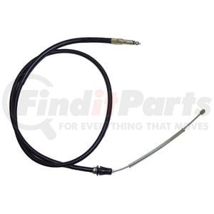Crown J0999980 Parking Brake Cable Parking Brake Cable; Rear; 67.5 in. Long; Ball And Spring At One End;