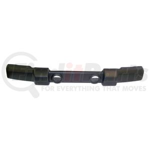 Crown 1FN67RXFAA Bumper Cover Front Bumper Fascia; Black; Textured; w/Fog Lamps And Tow Hook Holes;