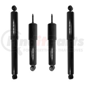4-215120-255230-001 by UNITY AUTOMOTIVE - Front and Rear Nitrogen Gas Shock Absorber Kit