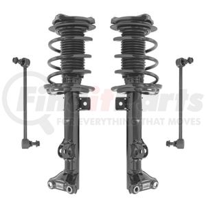 S2-11750 by UNITY AUTOMOTIVE - Front Complete Strut Assembly and Sway Bar Kit