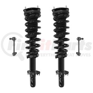 S2-11980 by UNITY AUTOMOTIVE - Front Complete Strut Assembly and Sway Bar Kit