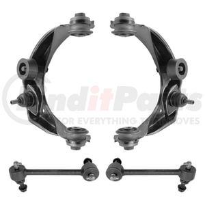 Unity Automotive SC-700060 Suspension Control Arm Kit Front Upper Control Arm Kit and Sway Bar