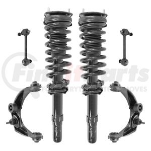 Unity Automotive SSC-600114 Suspension Kit Front Upper Control Arm, Sway Bar, and Front Complete Strut Kit