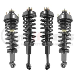 Unity Automotive 4-11200-15060-001 Suspension Strut Assembly Kit Front and Rear Suspension Strut and Coil Spring Assembly Kit