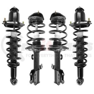 Unity Automotive 4-11241-15371-001 Suspension Strut Assembly Kit Front and Rear Suspension Strut and Coil Spring Assembly Kit