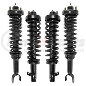Unity Automotive 4-11541-15330-001 Suspension Strut Assembly Kit Front and Rear Suspension Strut and Coil Spring Assembly Kit