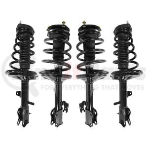 Unity Automotive 4-11721-15903-001 Suspension Strut Assembly Kit Front and Rear Suspension Strut and Coil Spring Assembly Kit