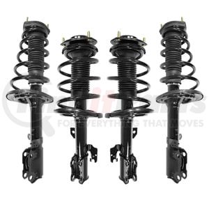 Unity Automotive 4-11741-15361-001 Suspension Strut Assembly Kit Front and Rear Suspension Strut and Coil Spring Assembly Kit