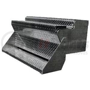 Aranda K-2151 Battery Box Battery Box - 40", Al Diamond Plate, For Kenworth Model W900