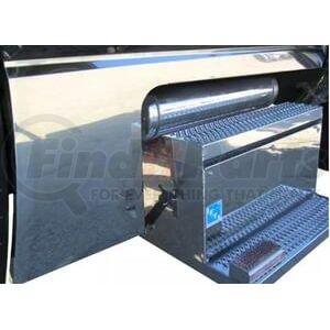 Aranda P-1184 Truck Cab Back Panel Truck Cab Back Panel - 5 Inch, With Integrated Body Line To Follow Hood, Stainless Steel