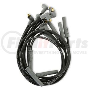 MSD 31373 Spark Plug Wire Set Black Super Conductor Big Block Chevy, Socket