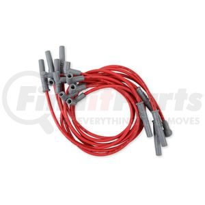 35379 by MSD - Super Conductor Spark Plug Wire Set, Chevy 366-454 w/HEI Cap