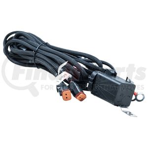 Morimoto BAF000H Off-Road Light Wiring Harness Connector Morimoto Switched Power Harness: 2x Outputs