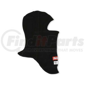 433991 by RACEQUIP - SFI 3.3 FR SINGLE LAYER HOOD BLACK