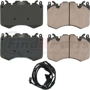 EUR1426A by AKEBONO - Akebono EURO Ultra Premium Ceramic Disc Brake Pad Kit