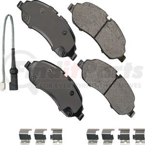 Akebono SDF1774A Disc Brake Pad Set Akebono Severe Duty Ultra Premium Disc Brake Pad Kit