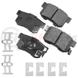 Akebono ACT1086A Disc Brake Pad Set ProACT Ultra Premium Ceramic Disc Brake Pad Kit