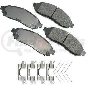 Akebono ACT1094 Disc Brake Pad Set ProACT Ultra Premium Ceramic Disc Brake Pad Kit