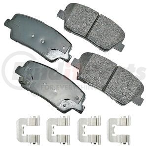 Akebono ACT1284B Disc Brake Pad Set ProACT Ultra Premium Ceramic Disc Brake Pad Kit