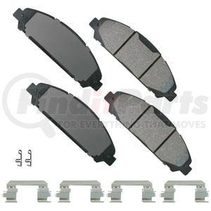 Akebono ACT1791 Disc Brake Pad Set ProACT Ultra Premium Ceramic Disc Brake Pad Kit