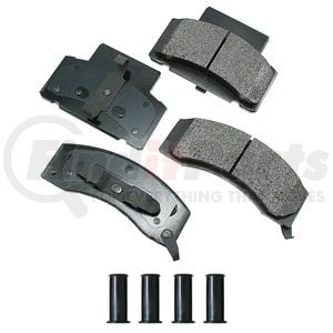 Akebono ACT459 Disc Brake Pad Set ProACT Ultra Premium Ceramic Disc Brake Pad Kit