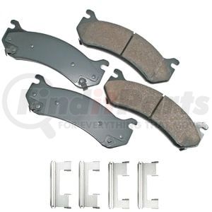 Akebono ACT785 Disc Brake Pad Set ProACT Ultra Premium Ceramic Disc Brake Pad Kit