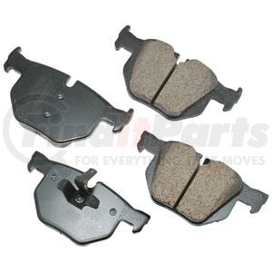 Akebono EUR1170 Disc Brake Pad Set EURO Ultra Premium Ceramic Disc Brake Pad Kit