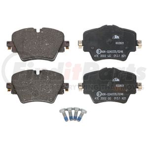 ATE Brake Products 602601 Disc Brake Pad Set ATE Original Semi-Metallic Front Disc Brake Pad Set 602601 for BMW, Mini, Toyota