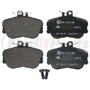 ATE Brake Products 602975 Disc Brake Pad Set ATE Original Semi-Metallic Front Disc Brake Pad Set 602975 for Mercedes-Benz