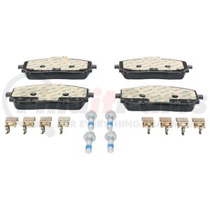 603882 by ATE BRAKE PRODUCTS - ATE Original Semi-Metallic Front Disc Brake Pad Set 603882 for Mercedes-Benz